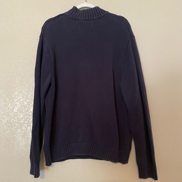 Chaps • navy men’s sweater pullover XL - Picture 6 of 7